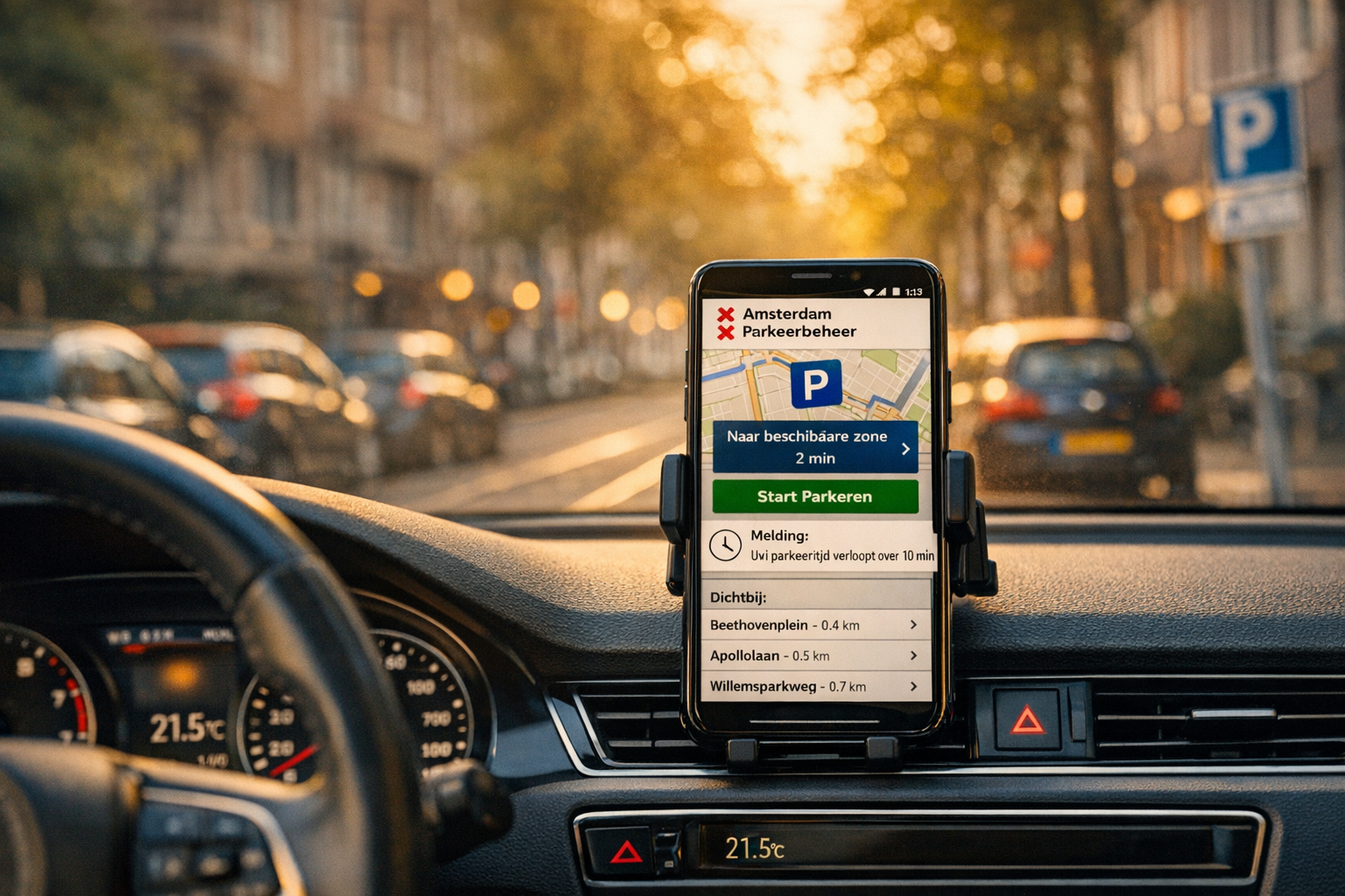 Parkeerzones Amsterdam-Zuid kaart