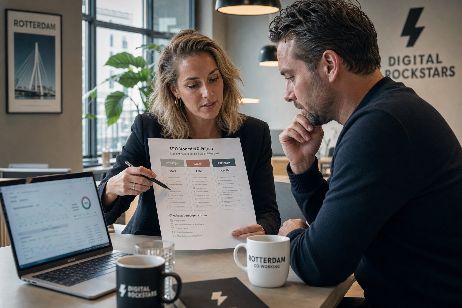 SEO uitbesteden kosten en prijsmodellen