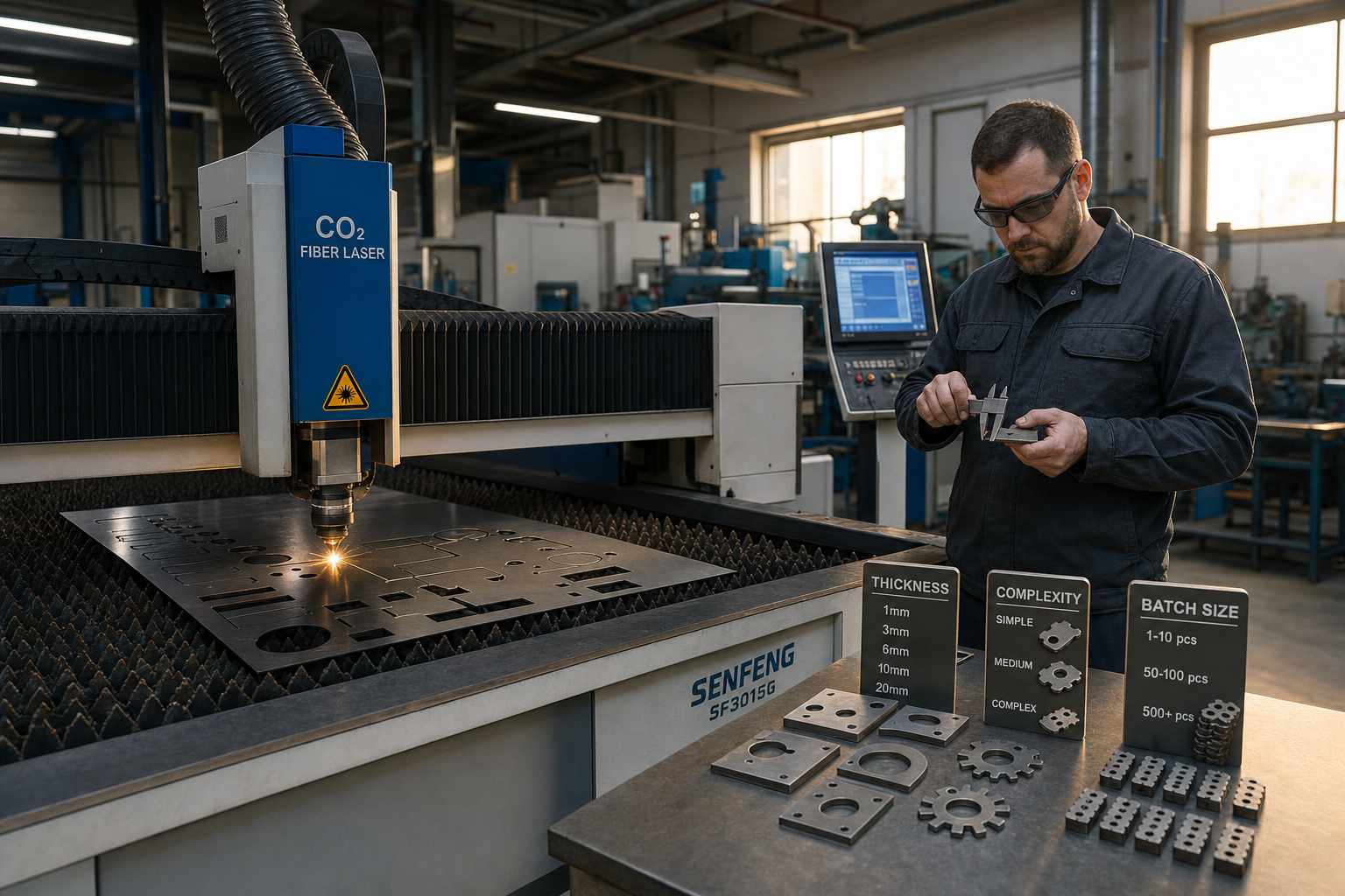 Laser snijden materialen en prijsfactoren